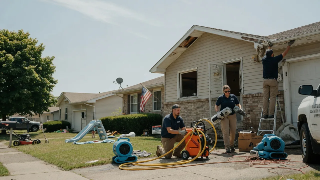 Water Damage Restoration in New Boston, MO near me